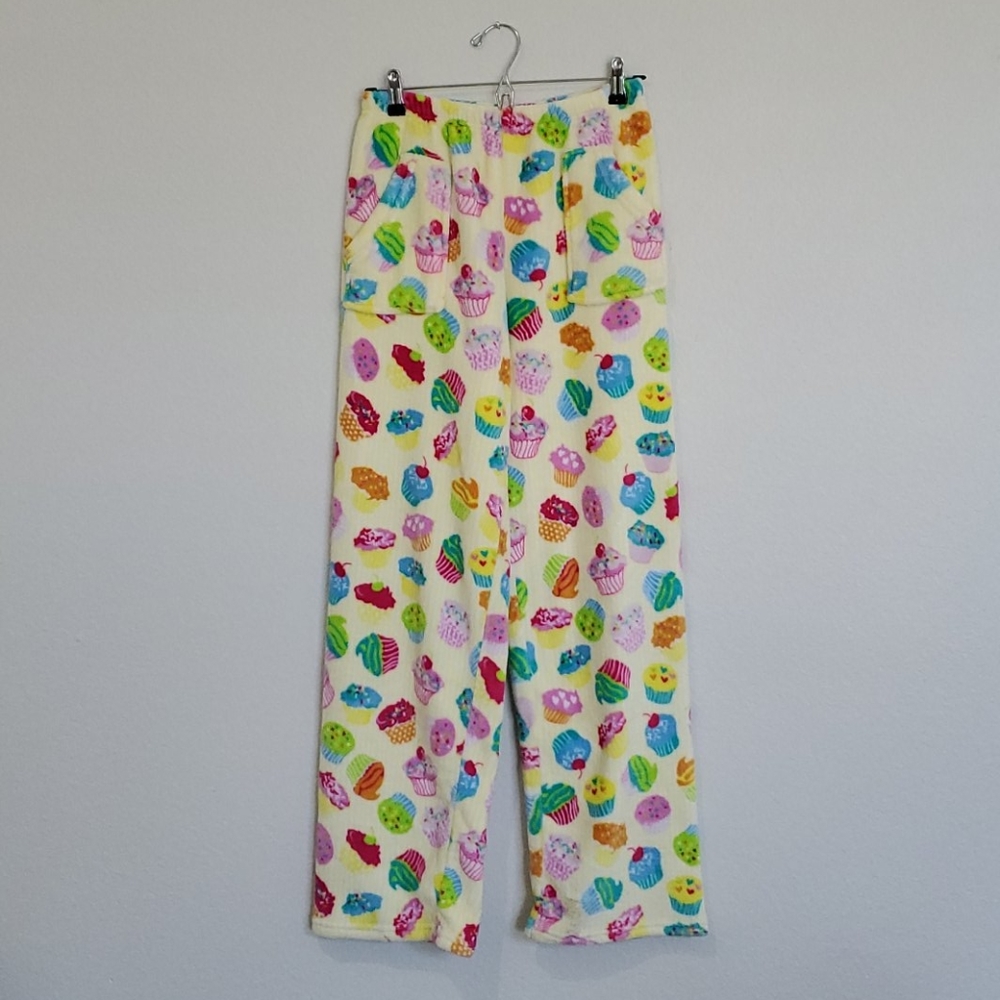 Ice cream fleece pajama pants